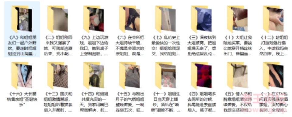 [乱伦] [自行打包] 海角社区【会喷水的亲姐姐】合集，截止12-18 [16V+8G][百度盘]